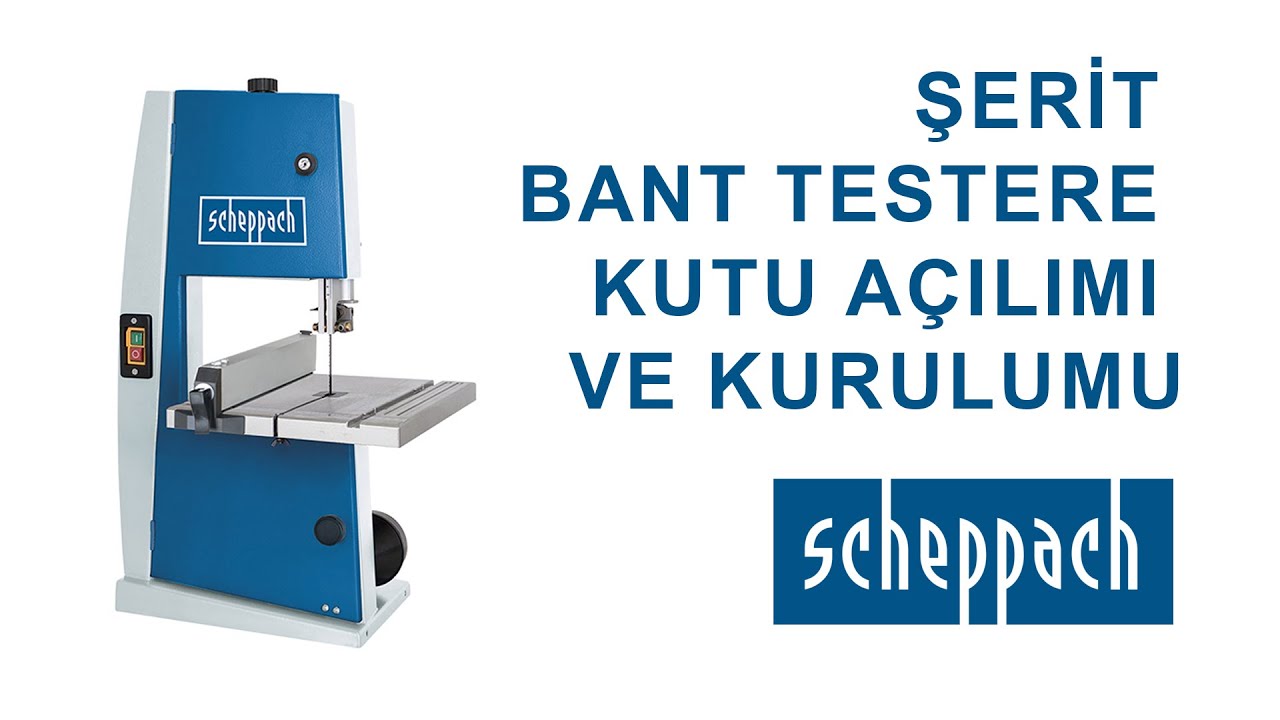 Scheppach Şerit Testere BASA 1