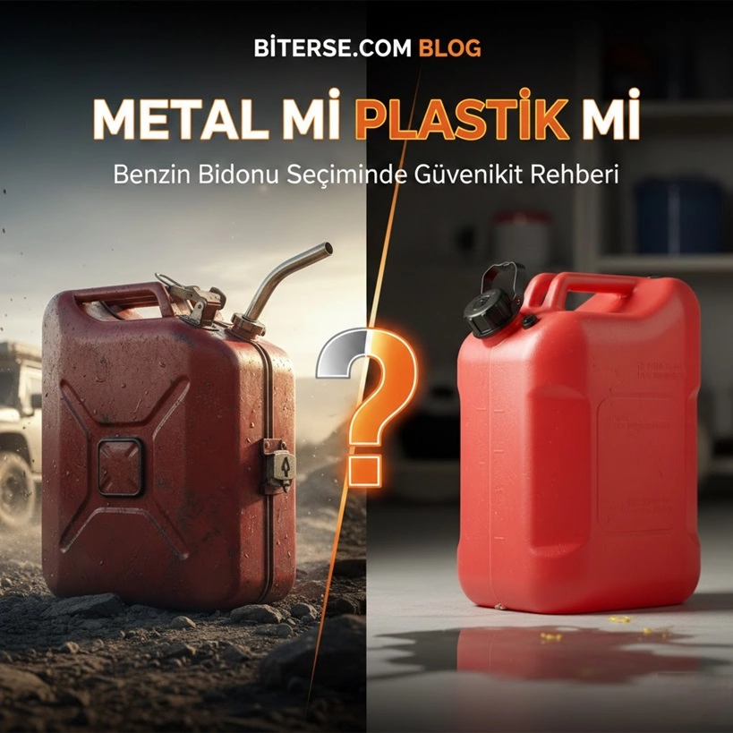 Metal mi Plastik mi? Benzin Bidonu Seçiminde Güvenlik Rehberi
