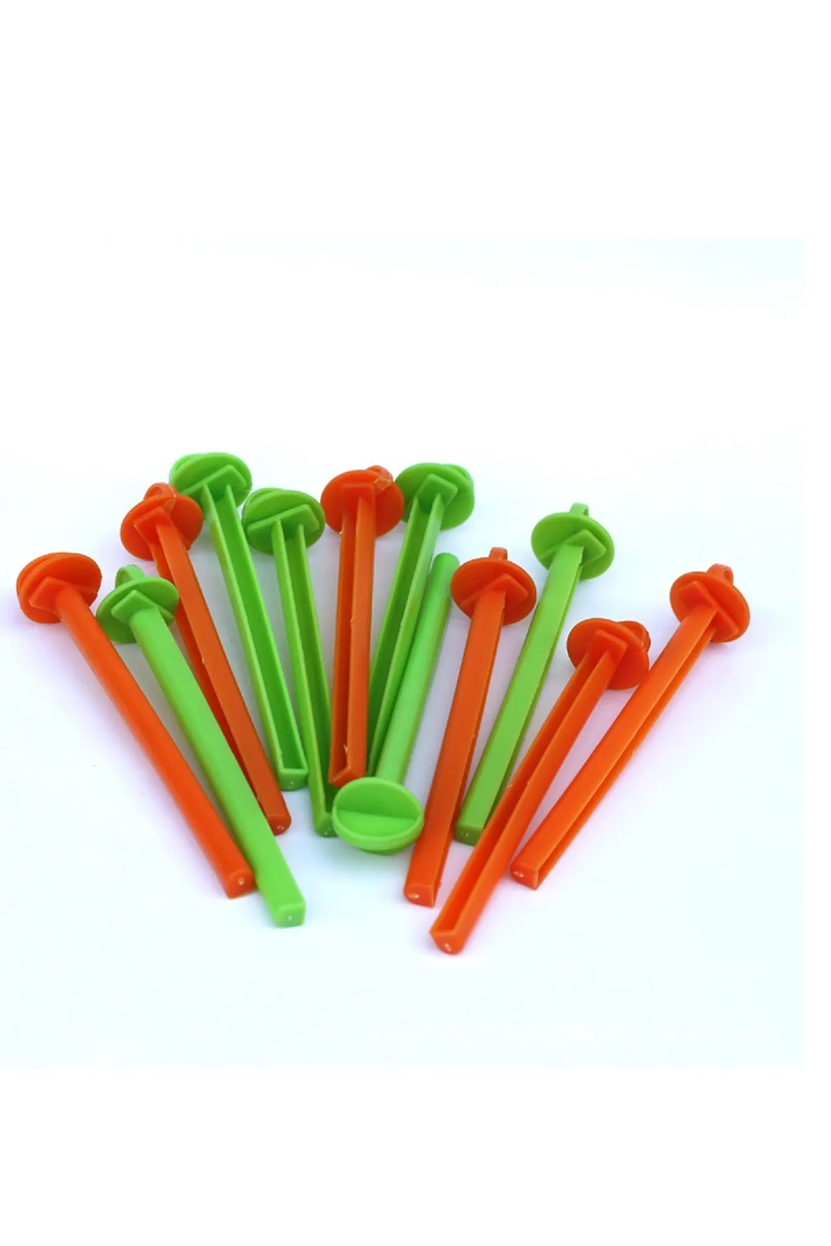 10 Adet Plastik Kuş Tüneği Kuş Kafesi Tüneği Kuş Kafesi Sopası Kafes Sopası