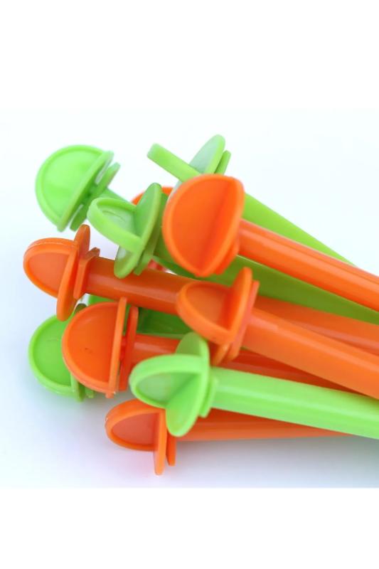 10 Adet Plastik Kuş Tüneği Kuş Kafesi Tüneği Kuş Kafesi Sopası Kafes Sopası