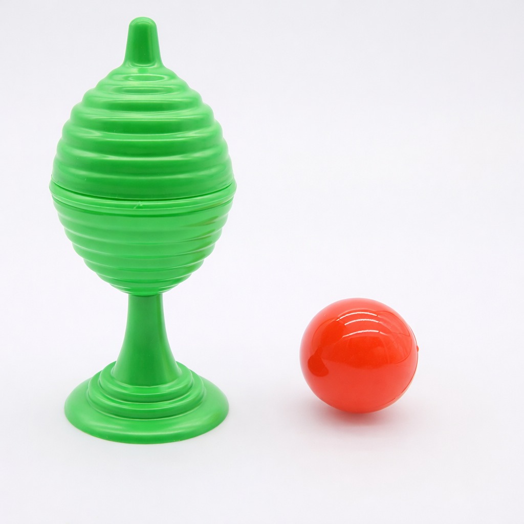 Yeşil Renk Sihirli Kupa Top Kaybetme Oyunu - 7 cm