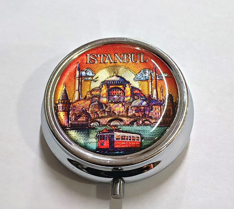 İstanbul Temalı İlaç Kutusu - Model 1