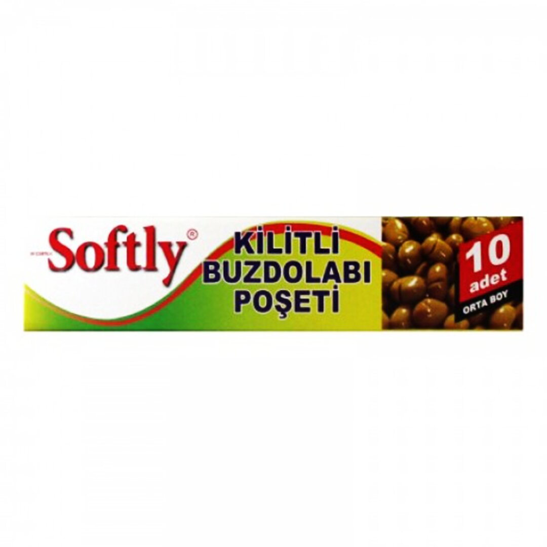 Kilitli Buzdolabı Poşeti - 10’lu Paket - Orta Boy