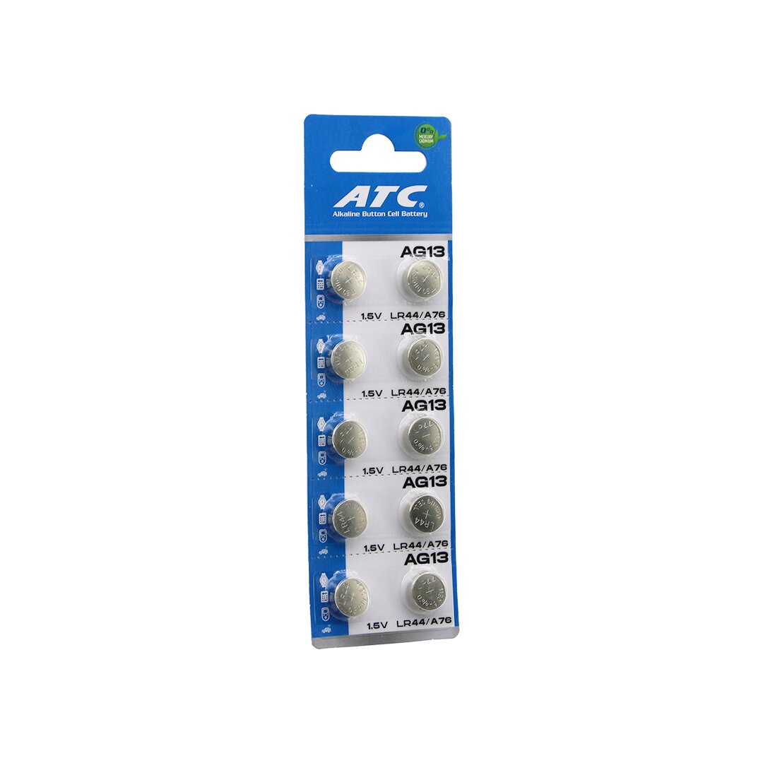 Düğme Pil - 10’lu Kart Paket - 1.5V - Alkalin