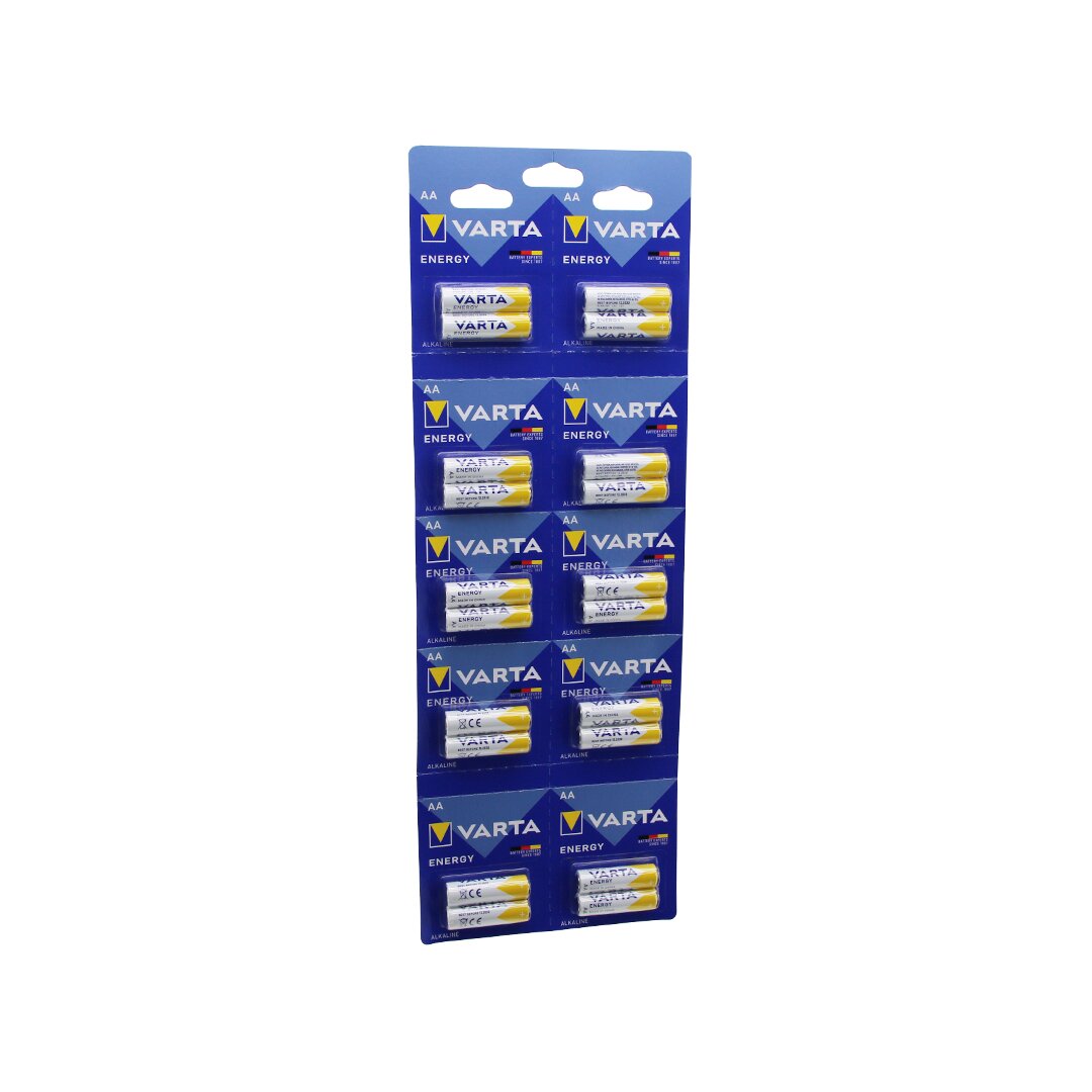 Kalem Pil Alkalin - 20’li Paket - AA Pil