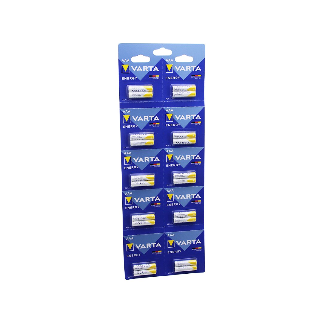 İnce Pil Alkalin - 20’li Paket - AAA Pil