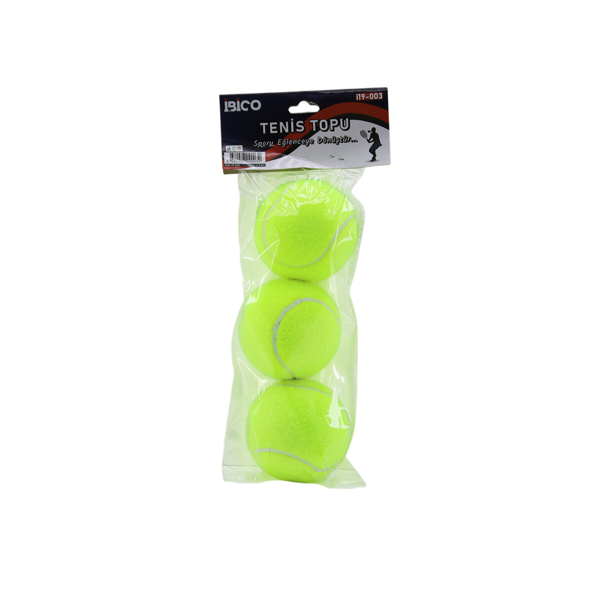 Tenis Topu Seti - 3’lü Paket - Dayanıklı Top