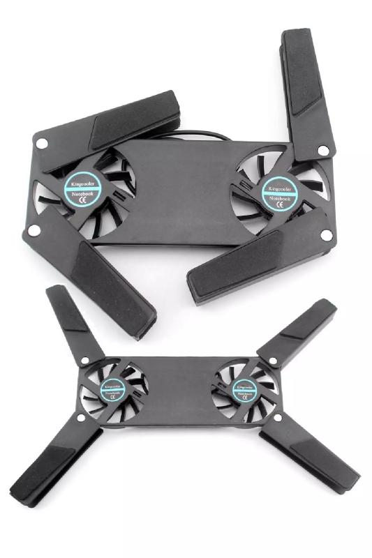 2 Fanlı Katlanabilir Dizüstü Bilgisayar Soğutucusu Laptop Soğutucu Fan