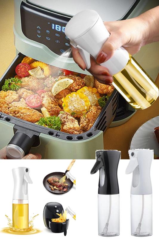 Airfryer İçin Cam Şişe Yağdanlık Airfryer Aksesuar Cam Yağlık Püskürtmeli Fısfıs Yağlık
