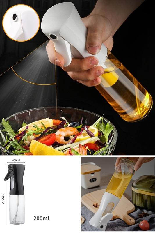 Airfryer İçin Cam Şişe Yağdanlık Airfryer Aksesuar Cam Yağlık Püskürtmeli Fısfıs Yağlık