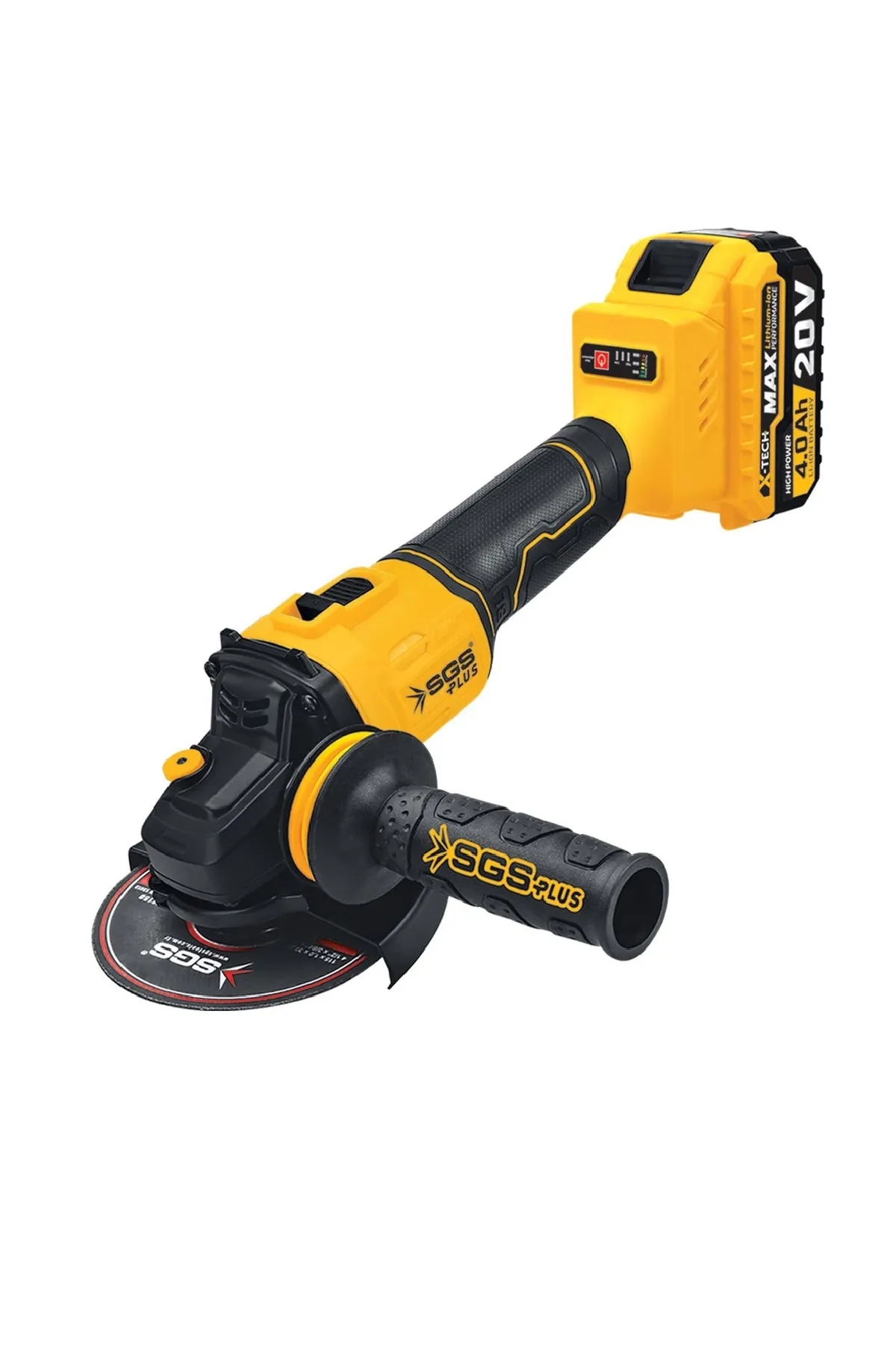 20V Çift Akülü Avuç Taşlama Makinası Seti 2x4.0 Ah Çantalı Taşlama Kömürsüz Motor
