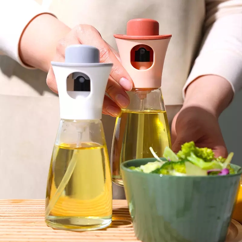 220 ml Çok Amaçlı Spreyli Cam Şişe Sirkelik Yağdanlık 1 Adet