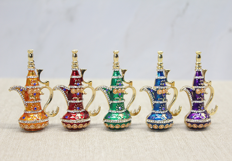 Swarovski Taşlı Minik Figür - Mini İbrik Model 2
