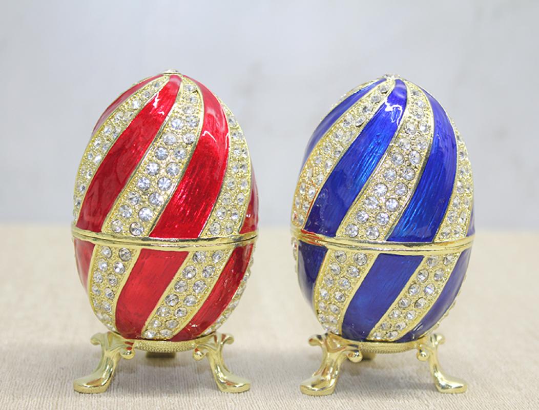 Swarovski Taşlı Yumurta - Model 8