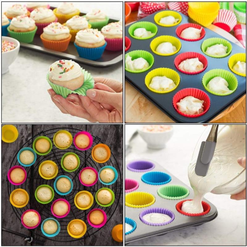12’li Silikon Muffin Kalıbı