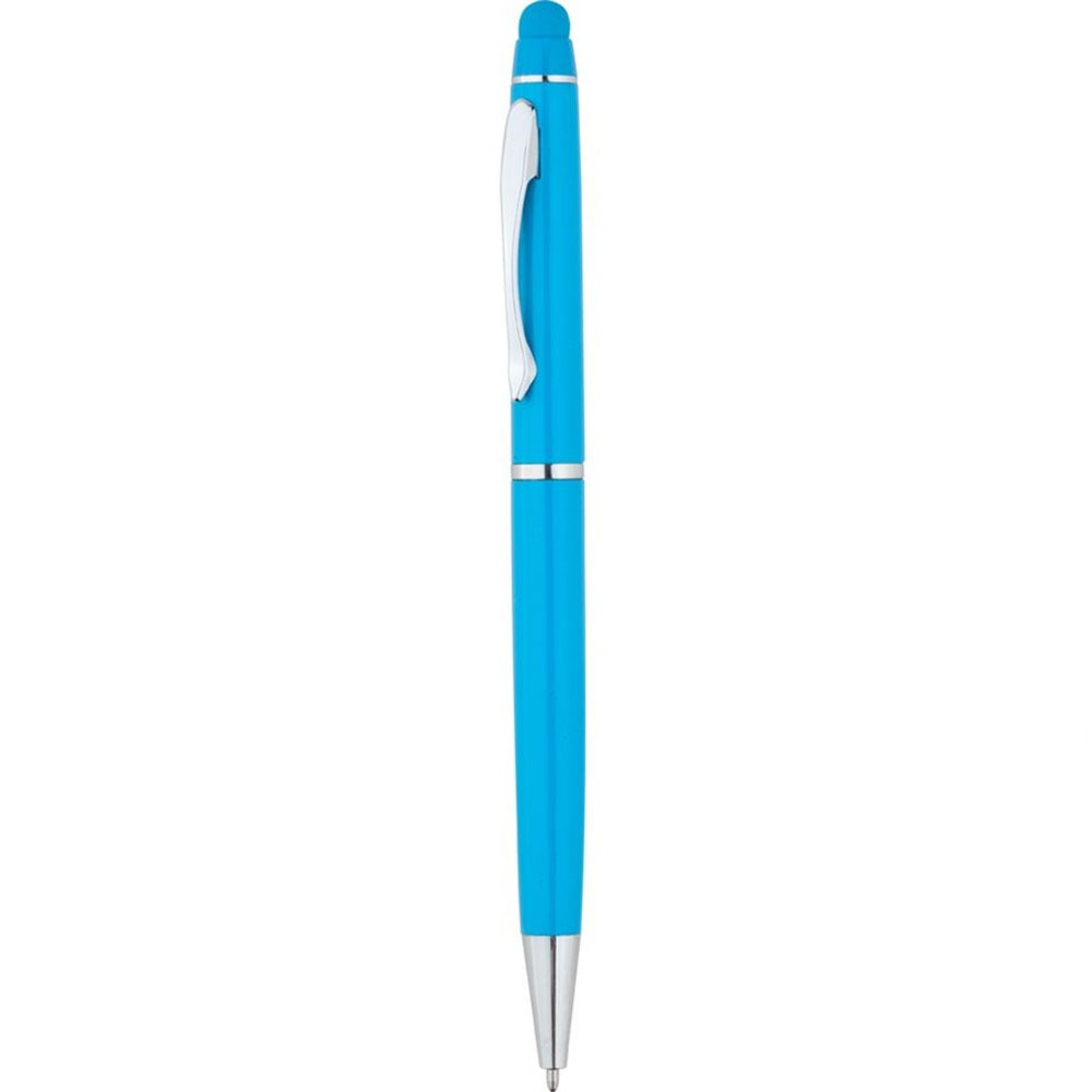 Touchpen Dokunmatik Turkuaz Metal Kalem