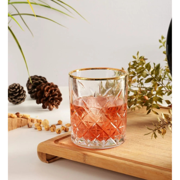 6’lı Kristal Meşrubat Bardağı 300 ml