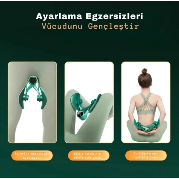 Kadınlar İçin Sayaçlı Bacak Kası Egzersiz Aleti