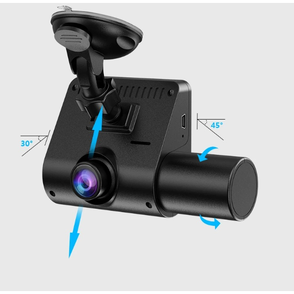 M80 3 Lens Araç Kamerası