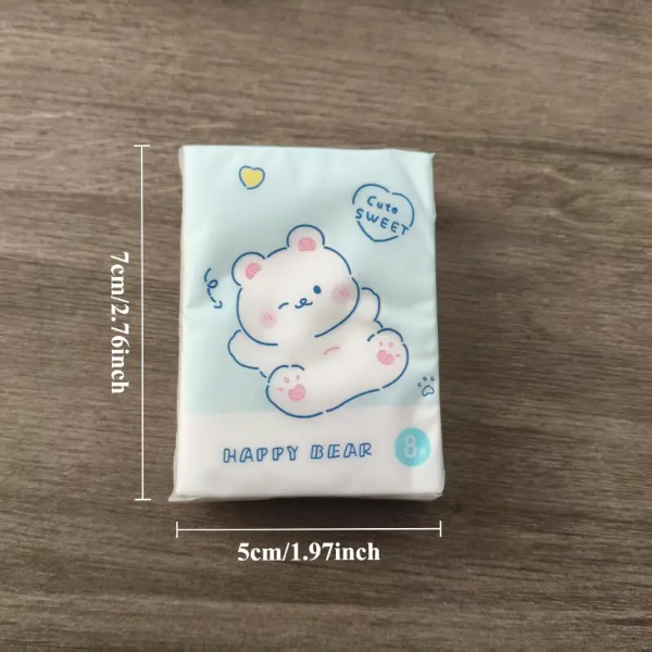 Sevimli Figürlü Çocuk Mendili 9’lu Paket
