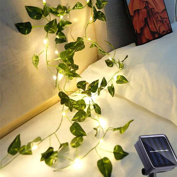 Güneş Enerjili Sarmaşık Led Dekor 5 Metre