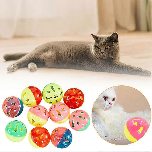 4’lü Çıngıraklı Top Kedi Oyuncağı