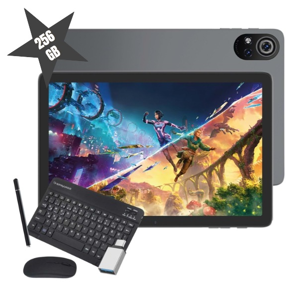 Silver 10.1’’ Incell Ekran 8GB/256GB Tablet PC
