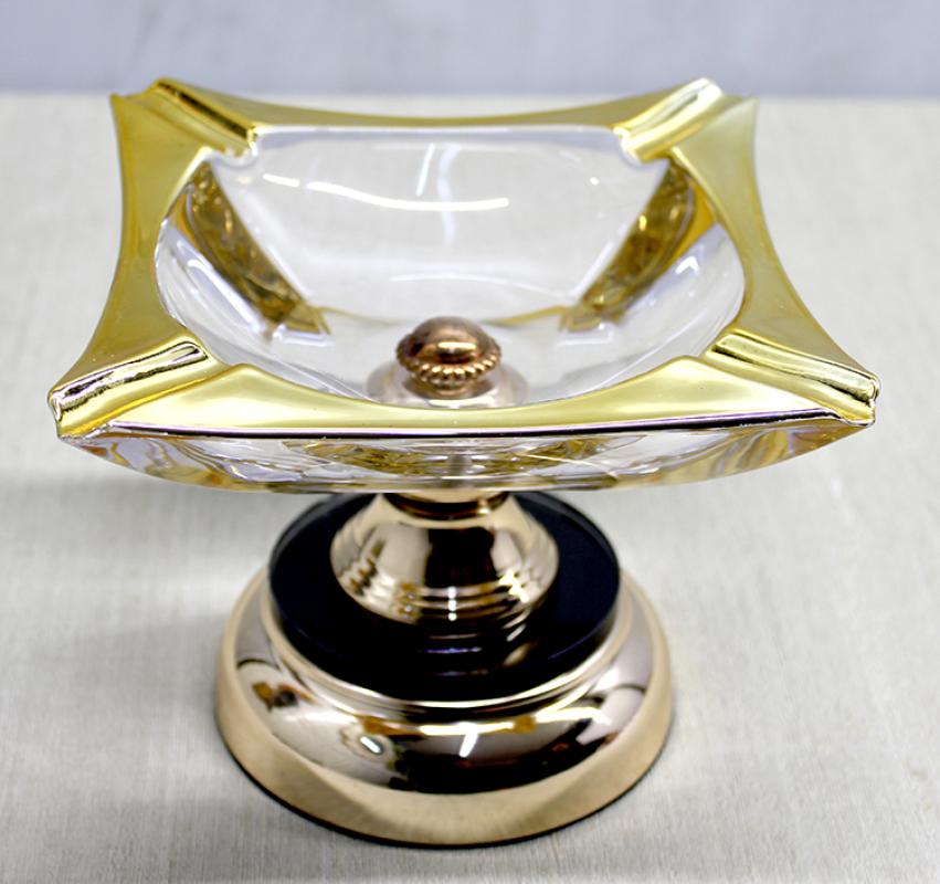Metal Ayaklı Cam Küllük Model 1