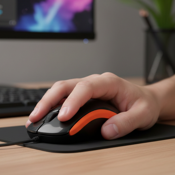 USB Kablolu 3D Optik Mouse