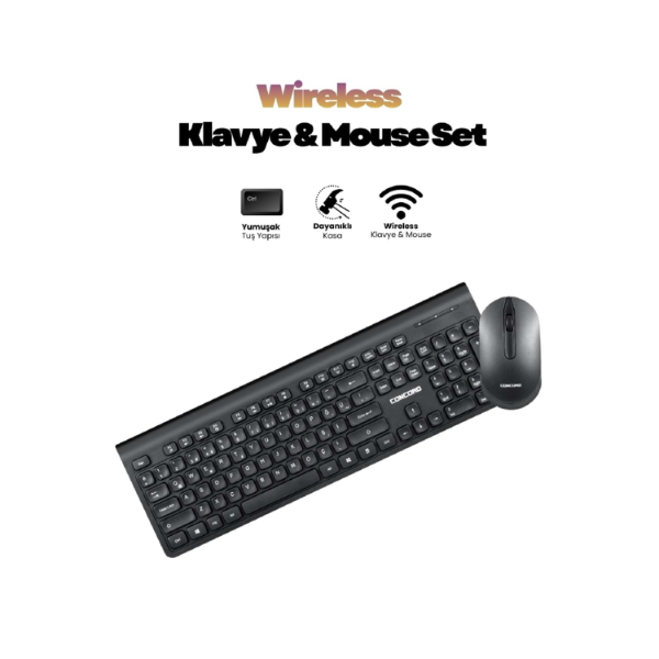 Multimedya Q Klavye Ve Mouse Seti