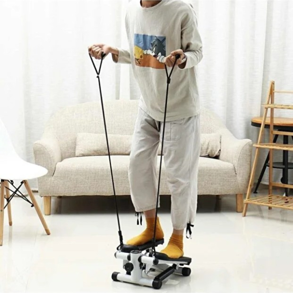 Direnç Lastikli Mini Stepper Egzersiz Aleti