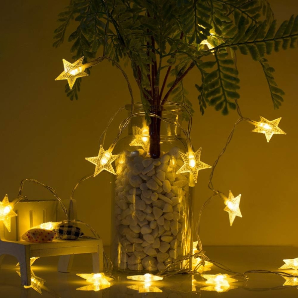 Yıldız Tasarımlı 20 LED USB Aydınlatma
