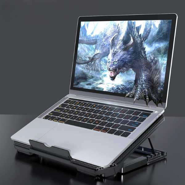 Ayarlanabilir Yükseklik Kademeli Laptop Soğutucu Fan Laptop Standı Laptop Masası