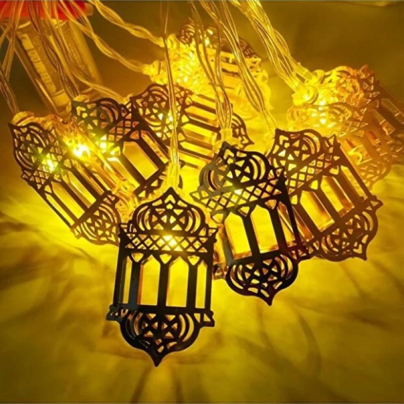 Ramazan Kandili Model Dekoratif LED Işık 2 Metre