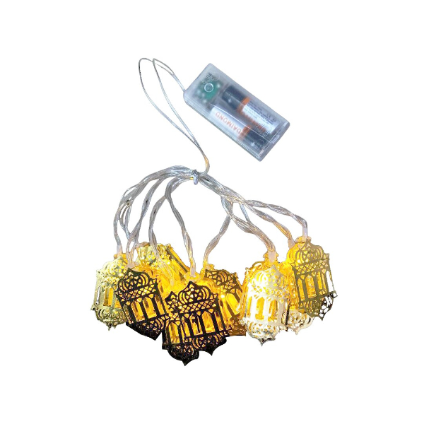 Ramazan Kandili Model Dekoratif LED Işık 2 Metre