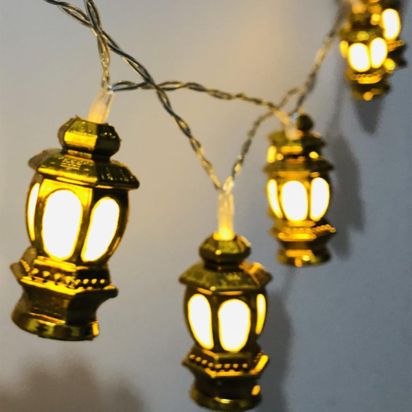 Ramazan Temalı Kubbe Dekoratif LED Işık 2 Metre