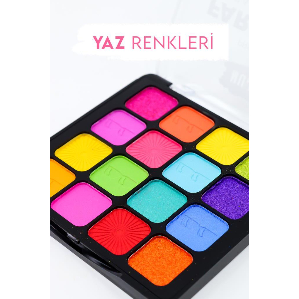 16’lı Yaz Far Paleti - 2’li Set