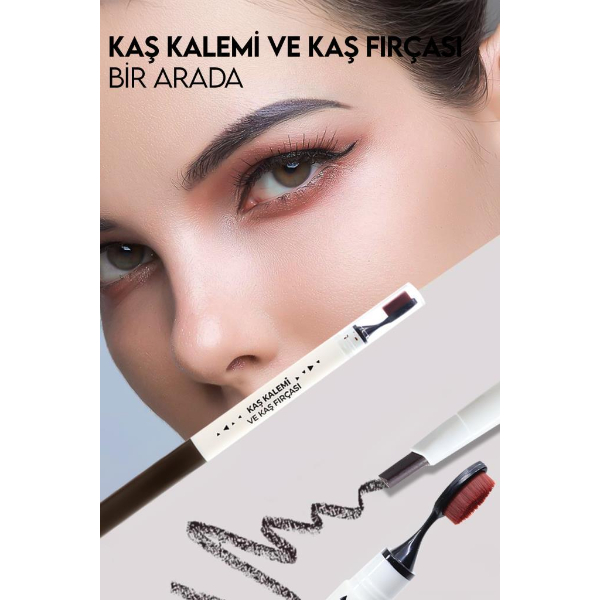 3’lü Kaşık Fırçalı Kaş Kalemi Seti