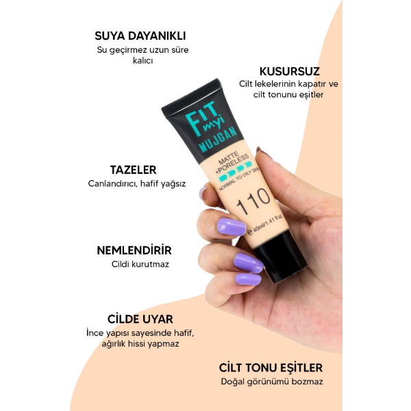3’lü Fit Myi Tüp Fondöten Seti