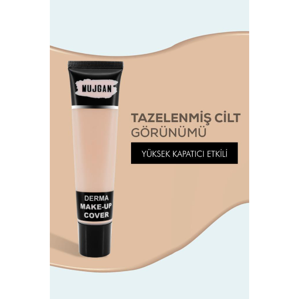 3’lü Derma Porselen Makyaj Tüp Kapatıcı Seti