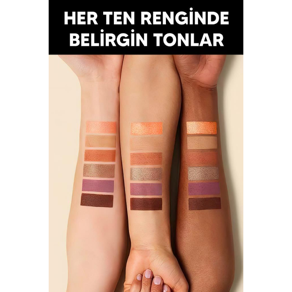 40’lı Mat Sedefli Far Paleti