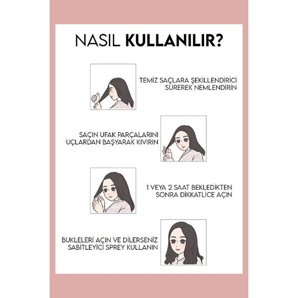 6’lı Bigudi Seti