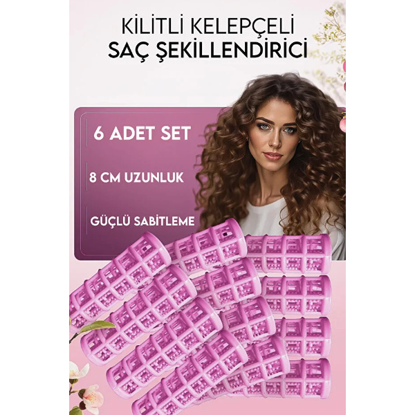 6’lı Bigudi Seti
