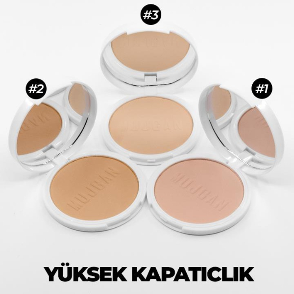3’lü Profesyonel Mat Pudra Seti