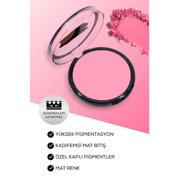 3’lü Matte Powder Allık Seti