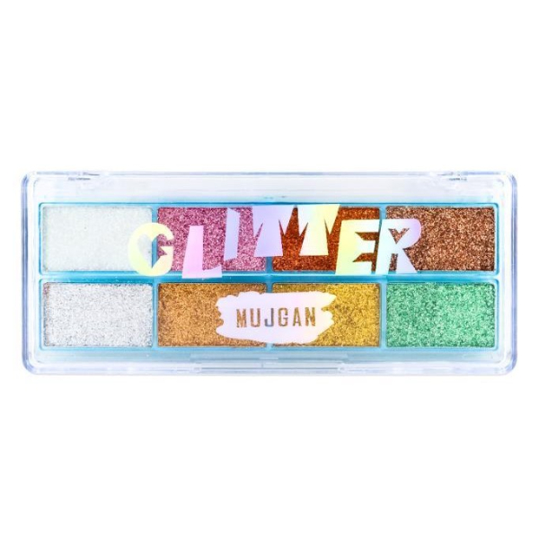 8 Renk Yaz Glitter Far Paleti - 2’li Set