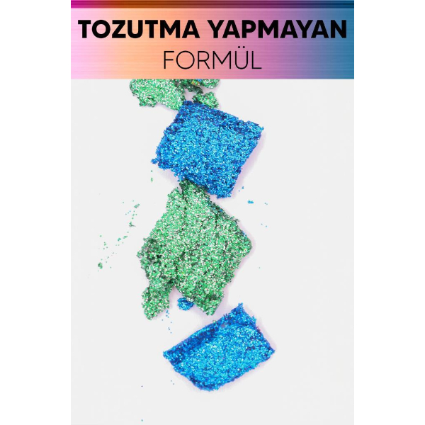 8 Renk Yaz Glitter Far Paleti - 2’li Set