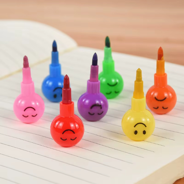 4’lü Emojili Yumurtlayan Boya Kalemi Seti