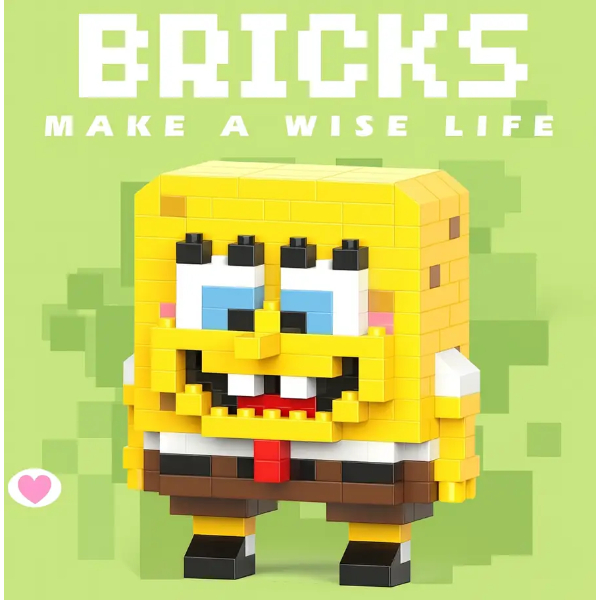 Sünger Bob Mini Lego Figürü