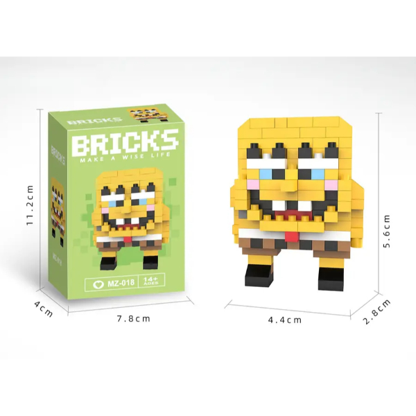 Sünger Bob Mini Lego Figürü
